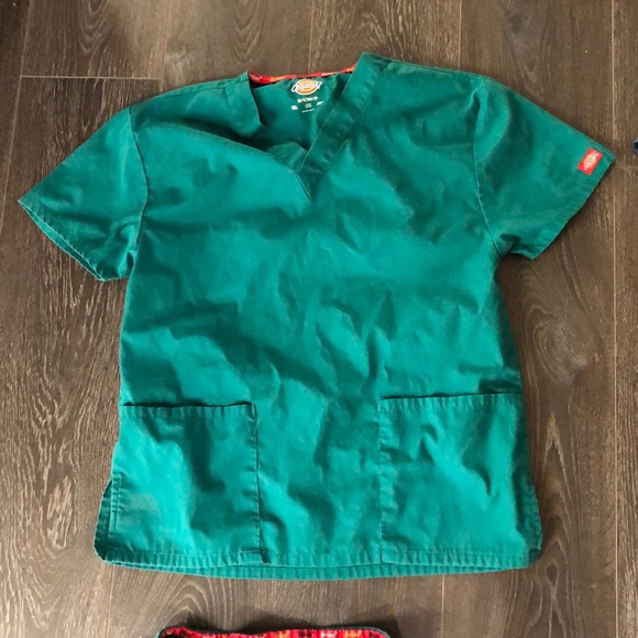 BOTH Scrub Sets (: small top & medium pants - Picture 4 of 4